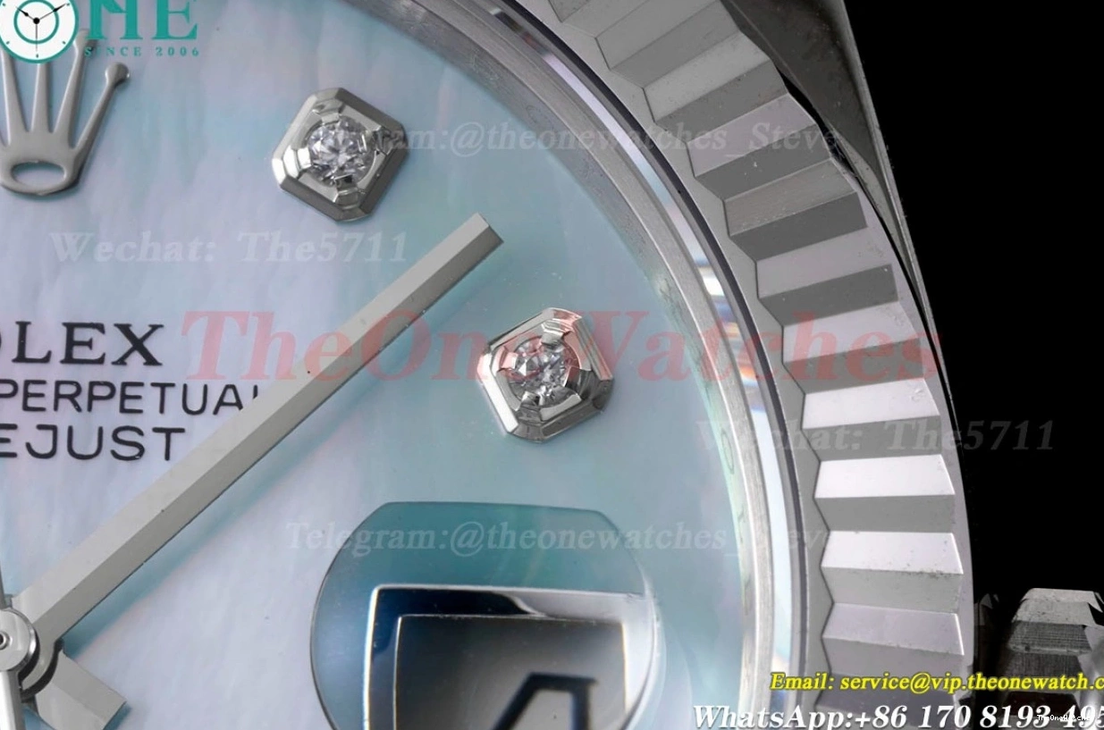 904L Datejust 126334 Jubilee 41mm Flt King Dial Mop SS SS VR3235 0301